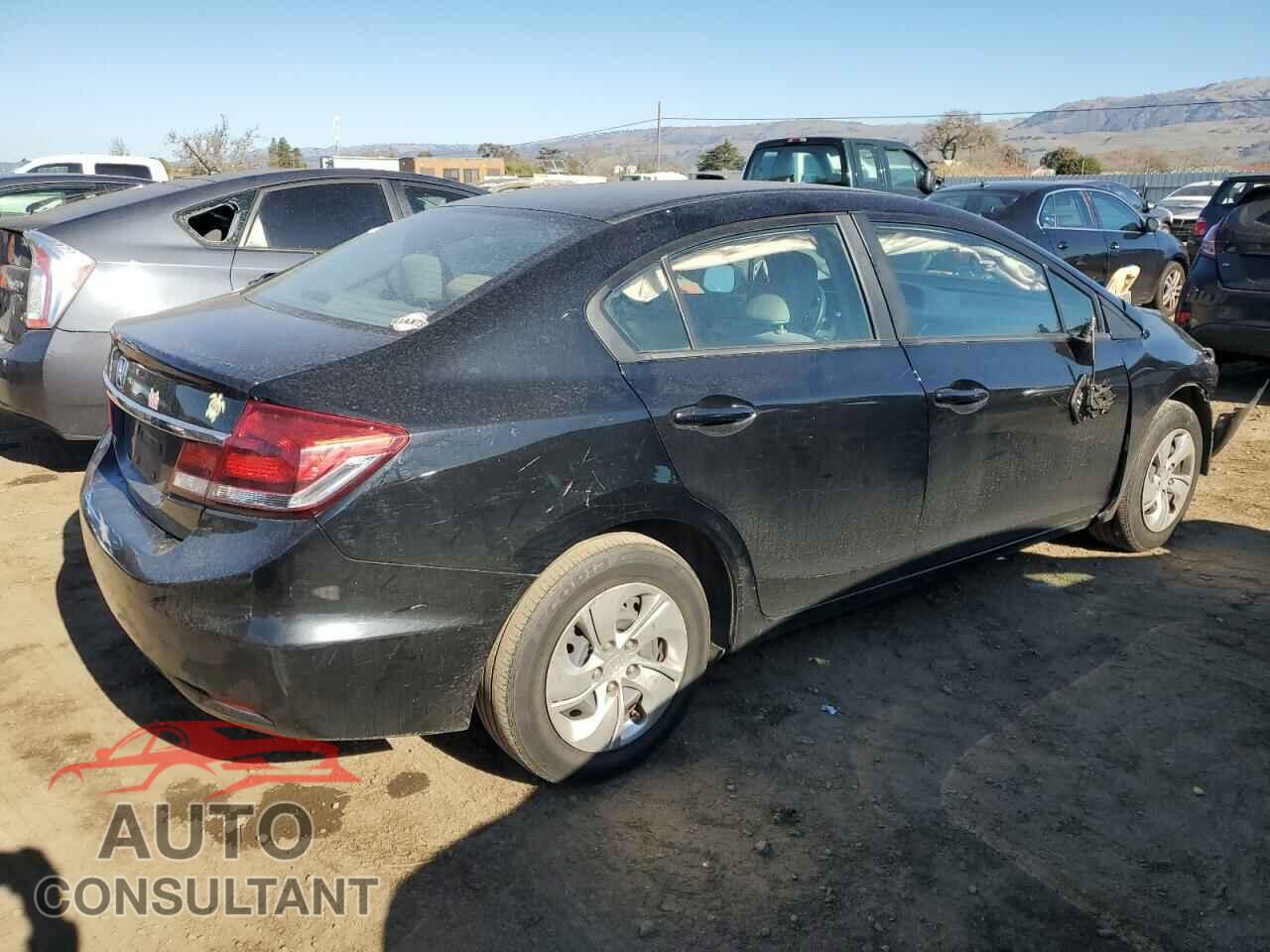 HONDA CIVIC 2013 - 19XFB2F54DE243083