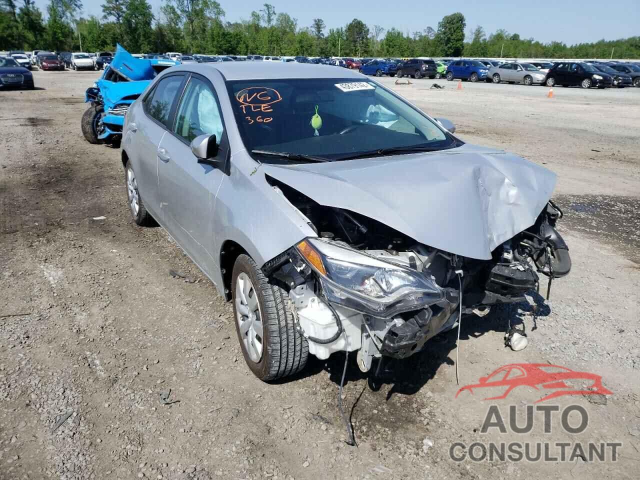 TOYOTA COROLLA 2016 - 2T1BURHE4GC486717