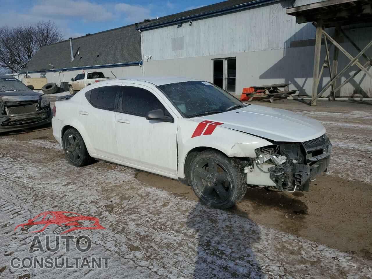 DODGE AVENGER 2012 - 1C3CDZABXCN140963