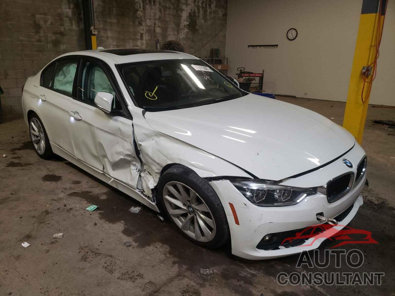 BMW 3 SERIES 2018 - WBA8A3C57JA495363