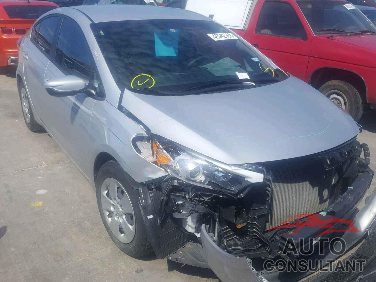KIA FORTE 2016 - KNAFK4A62G5487372
