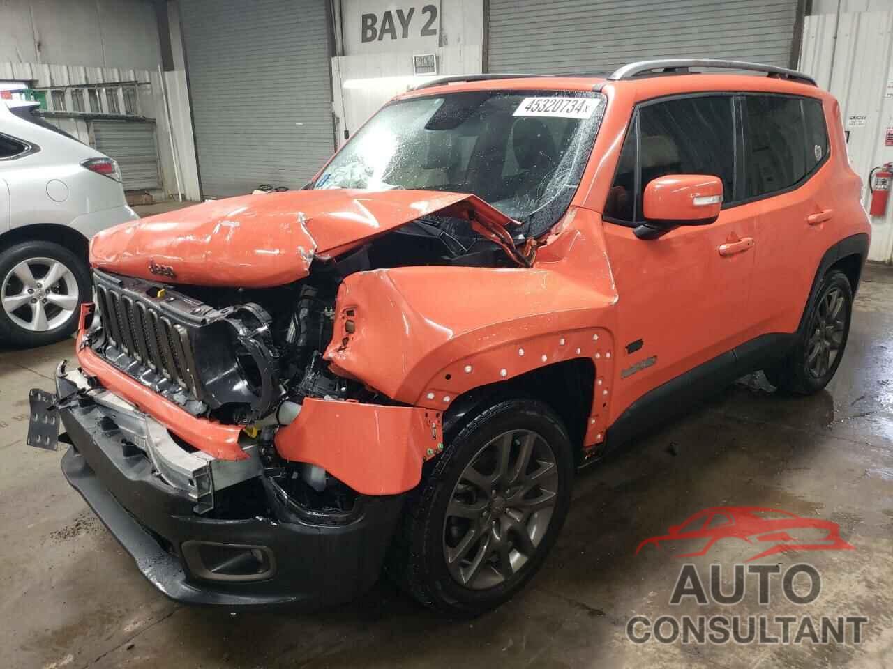 JEEP RENEGADE 2016 - ZACCJABT9GPC70954