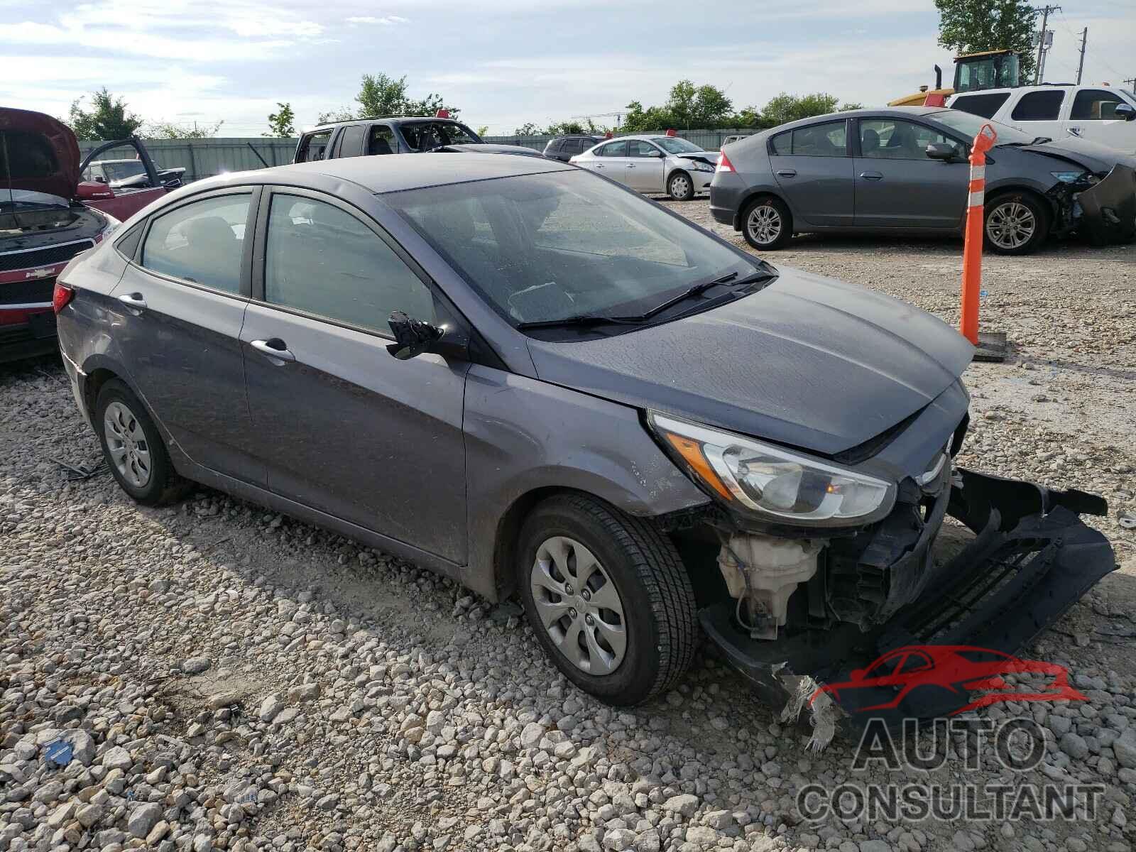 HYUNDAI ACCENT 2017 - KMHCT4AE3HU173534