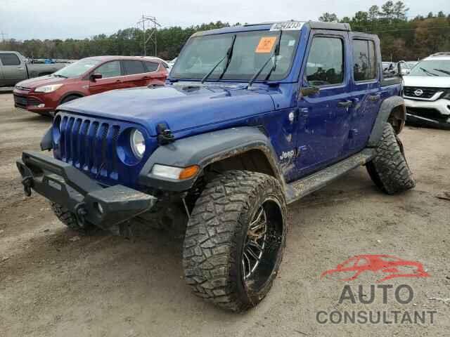 JEEP WRANGLER 2018 - 1C4HJXDN3JW196951