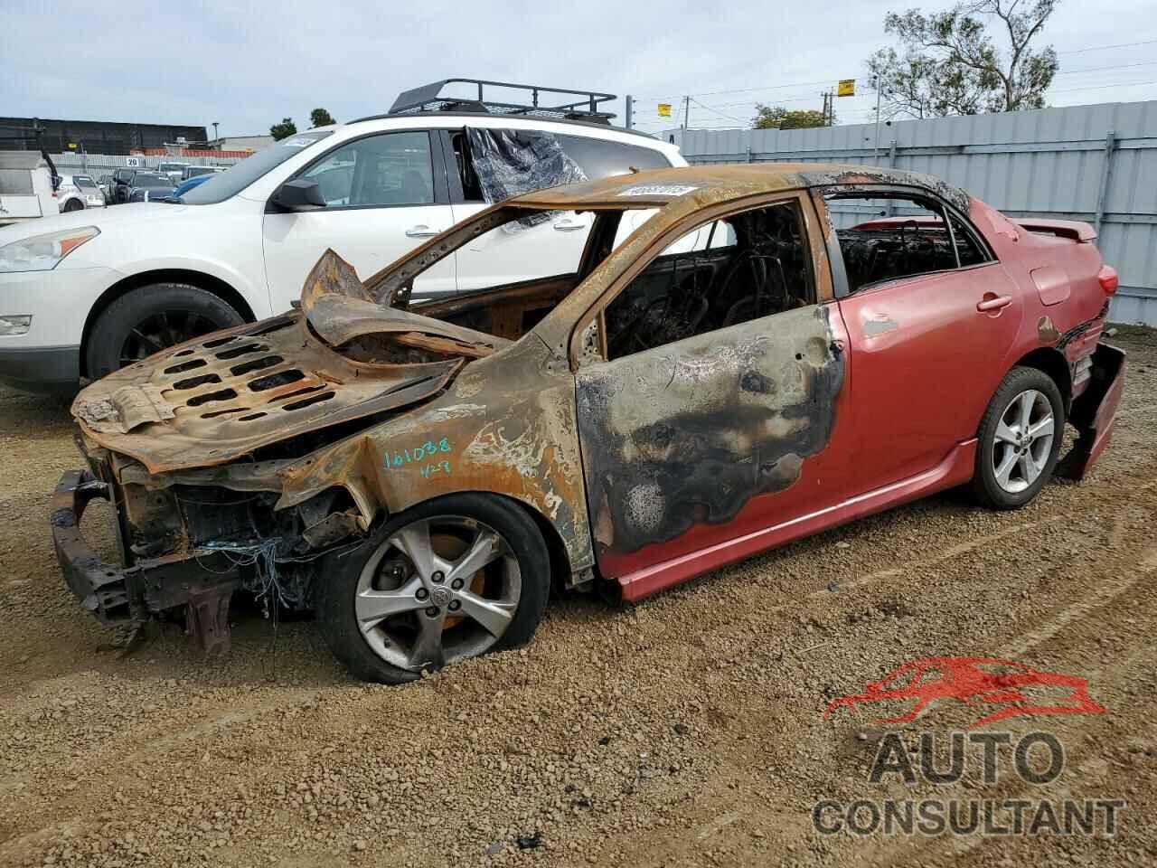 TOYOTA COROLLA 2013 - 5YFBU4EE7DP166049