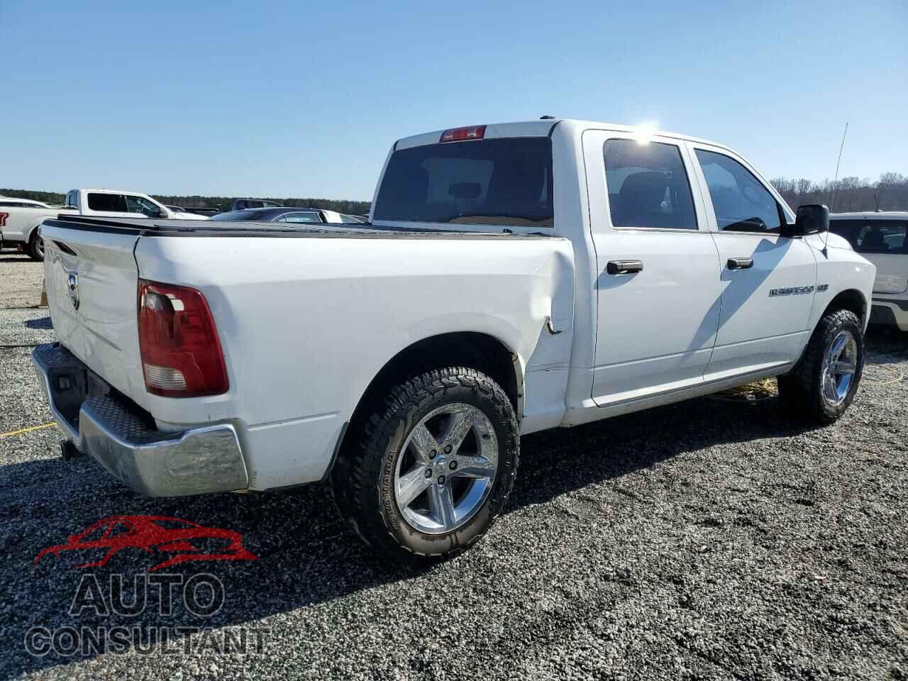 DODGE RAM 1500 2012 - 1C6RD6KT1CS175542