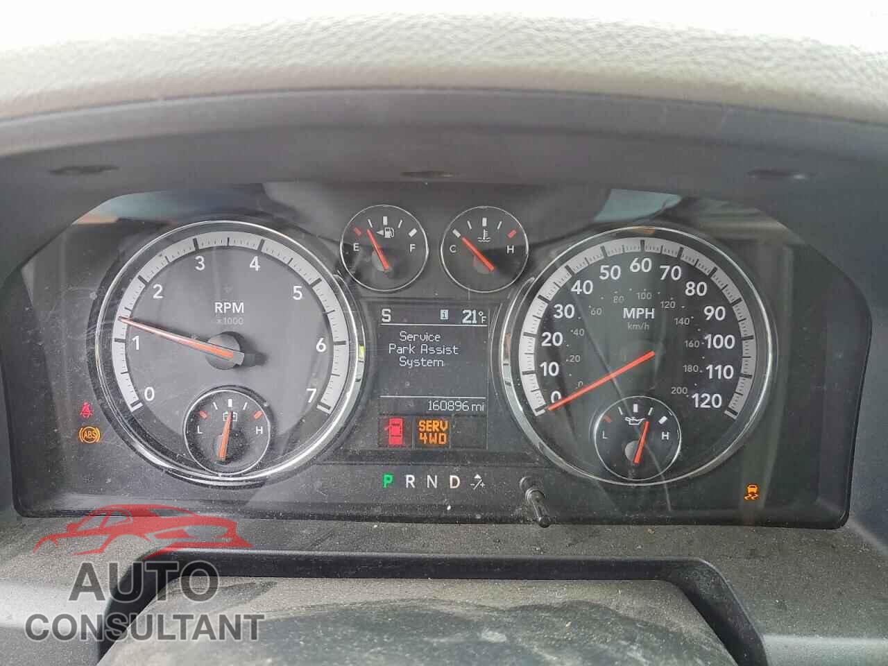 DODGE RAM 1500 2012 - 1C6RD7GT4CS242195