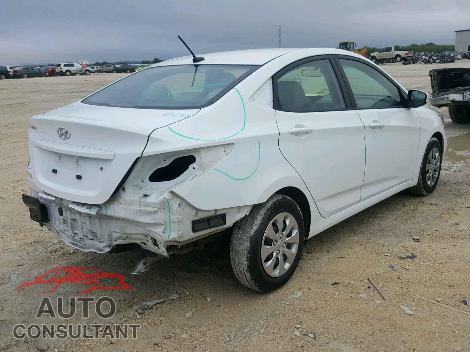 HYUNDAI ACCENT 2017 - KMHCT4AE6HU212648