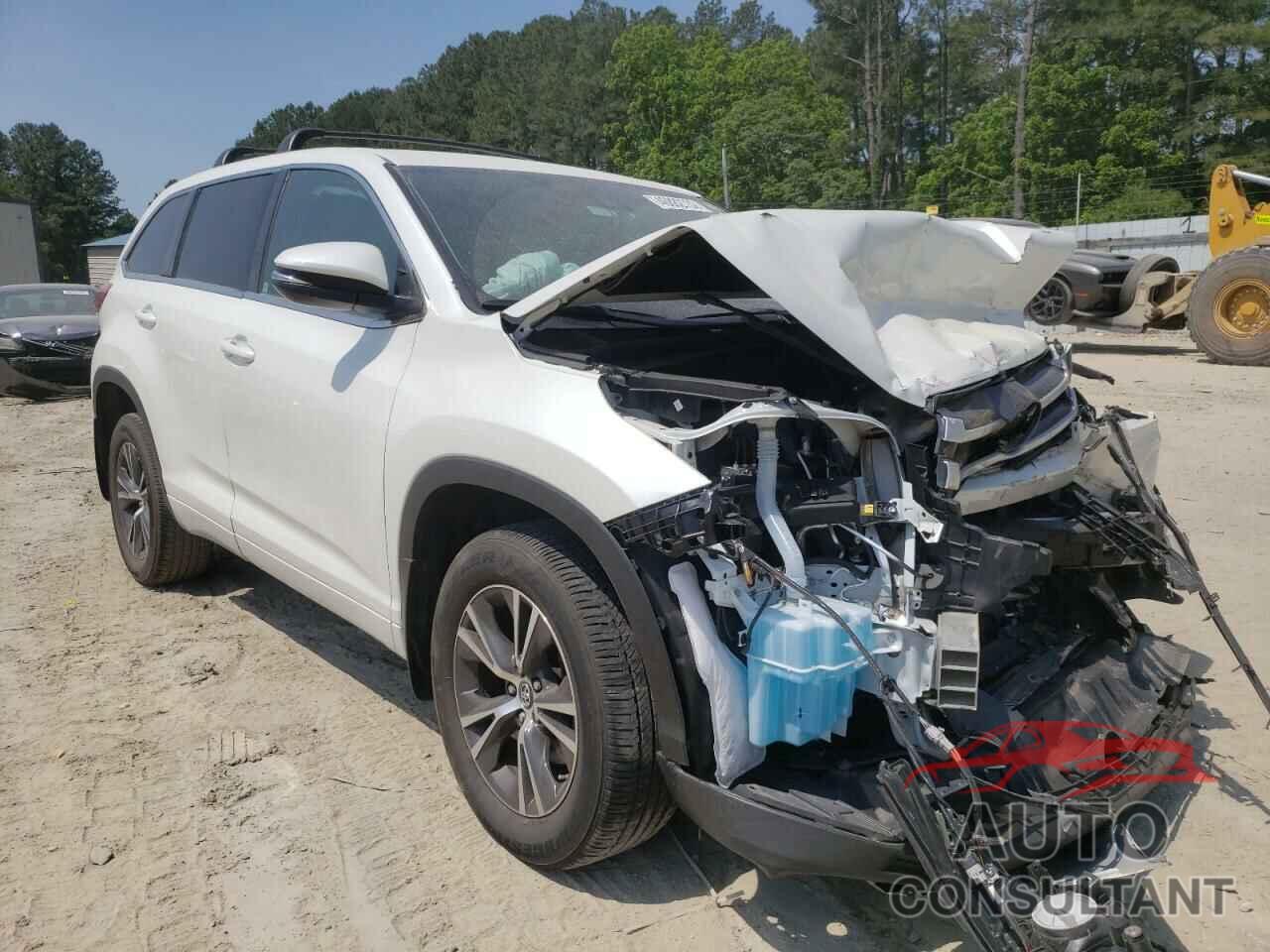 TOYOTA HIGHLANDER 2017 - 5TDBZRFH1HS428331