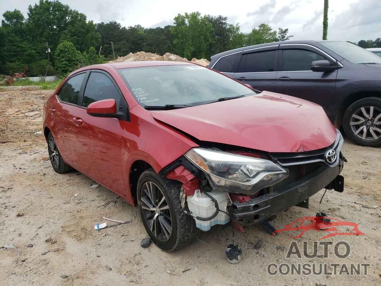 TOYOTA COROLLA 2016 - 2T1BURHE6GC710098