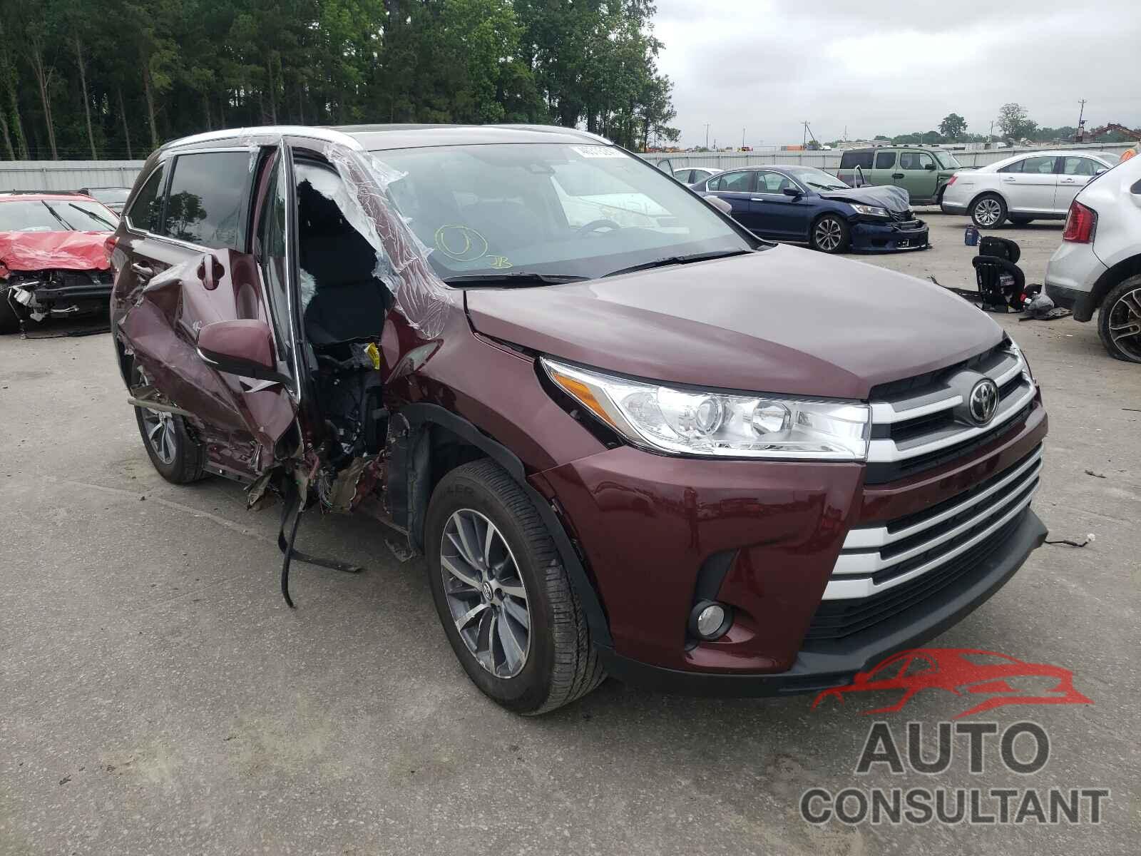 TOYOTA HIGHLANDER 2019 - 5TDKZRFHXKS364880