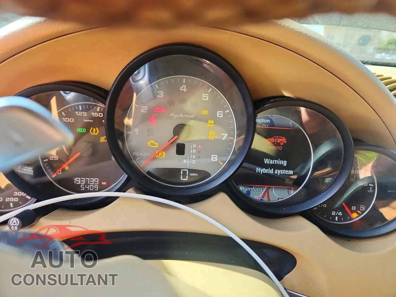 PORSCHE CAYENNE 2011 - WP1AE2A20BLA94382
