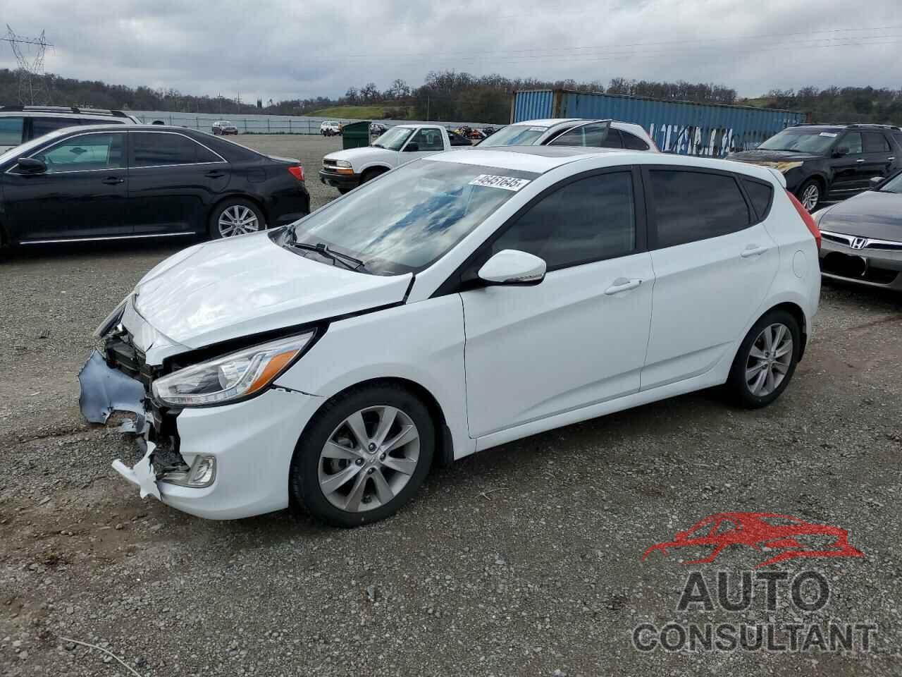 HYUNDAI ACCENT 2014 - KMHCU5AE6EU194568