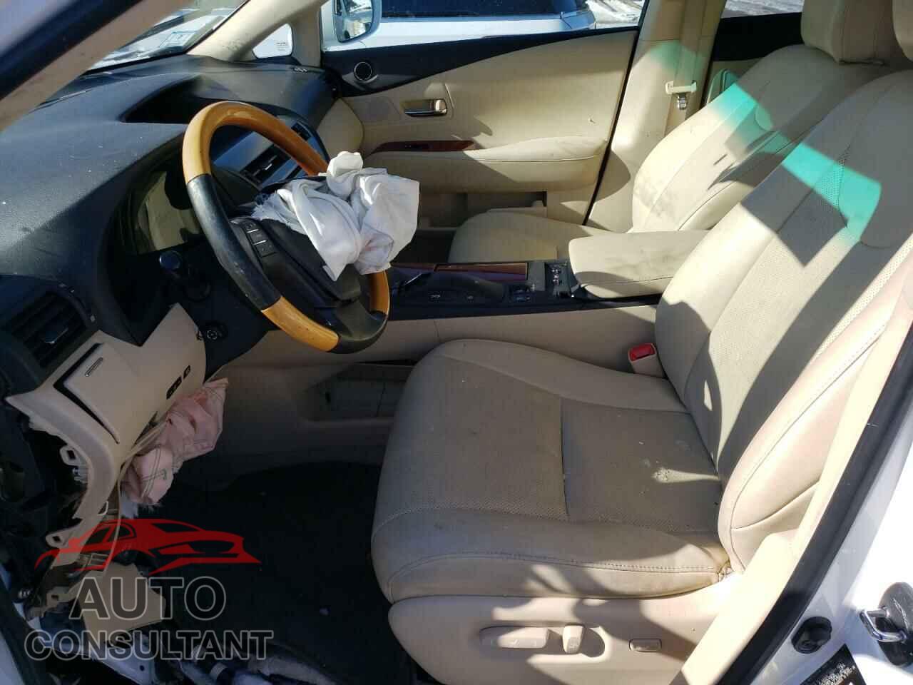 LEXUS RX350 2012 - 2T2BK1BA1CC134245