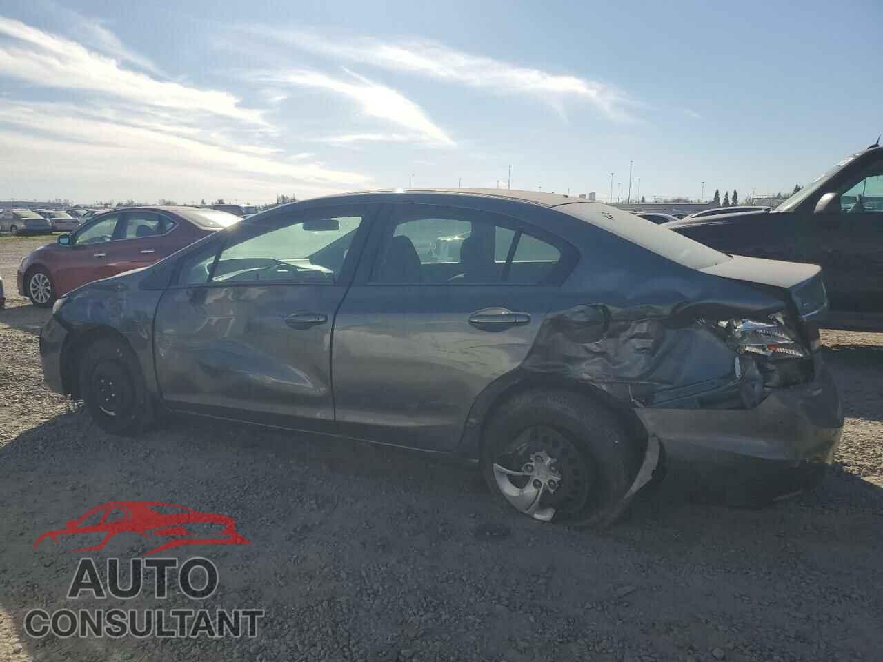 HONDA CIVIC 2013 - 19XFB2F50DE245896