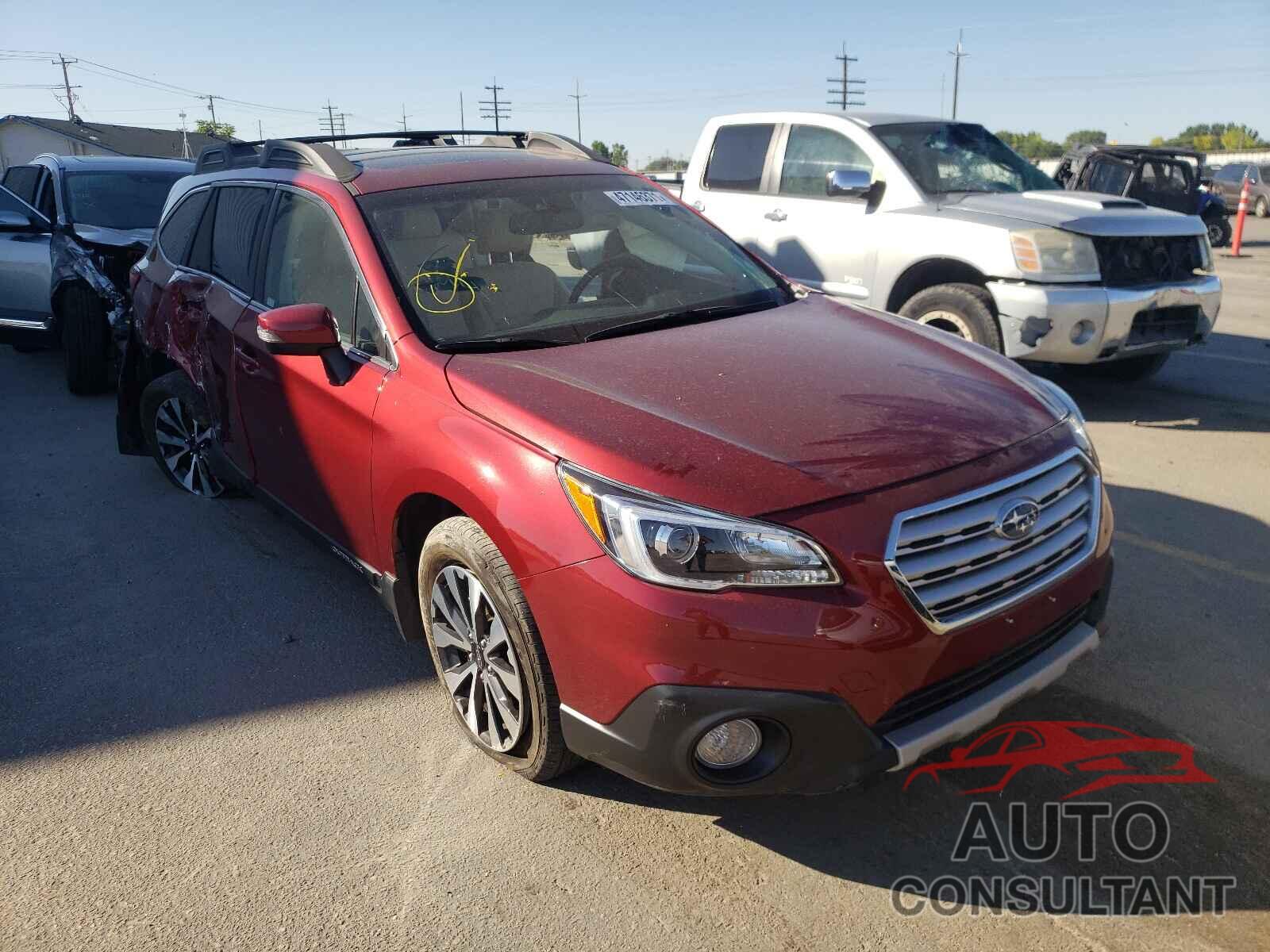 SUBARU OUTBACK 2016 - 4S4BSANC8G3322045