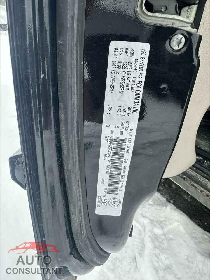 DODGE CARAVAN 2016 - 2C4RDGBG2GR326574