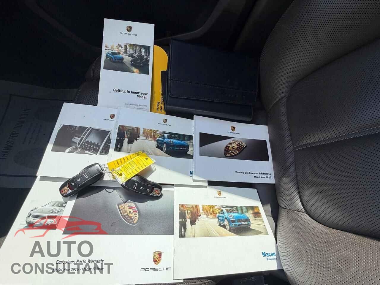 PORSCHE MACAN 2015 - WP1AB2A57FLB59012