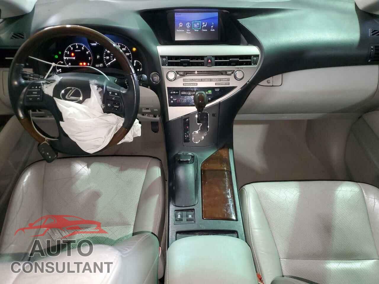 LEXUS RX350 2011 - 2T2BK1BA6BC100512