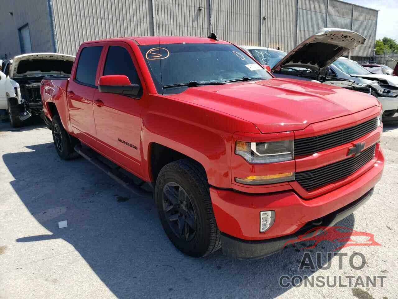 CHEVROLET SILVERADO 2018 - 3GCUKREC0JG543123