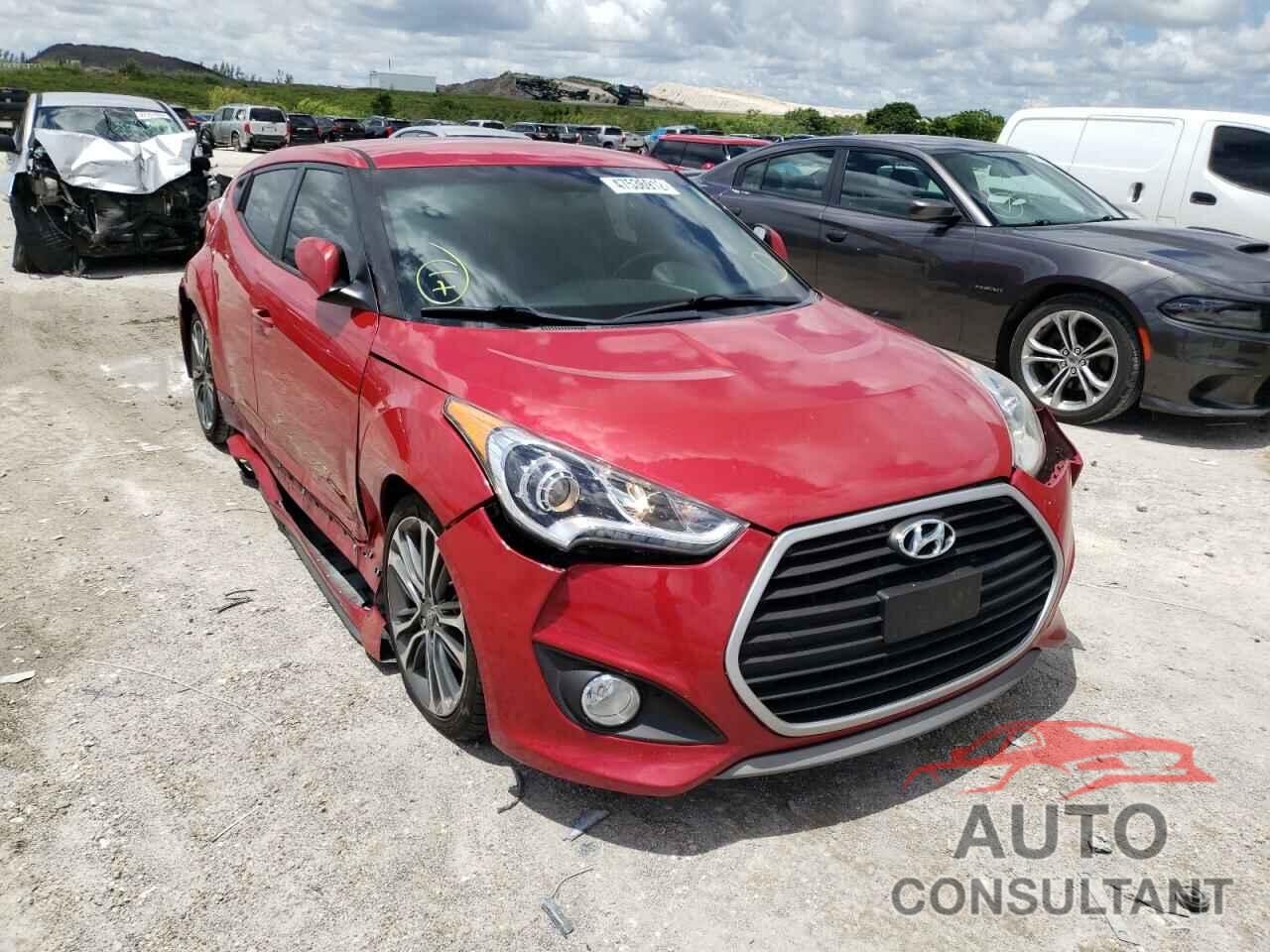 HYUNDAI VELOSTER 2016 - KMHTC6AE2GU283792