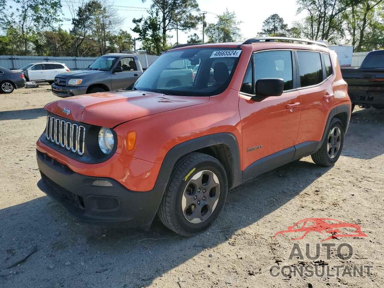 JEEP RENEGADE 2017 - ZACCJAAB5HPE53262