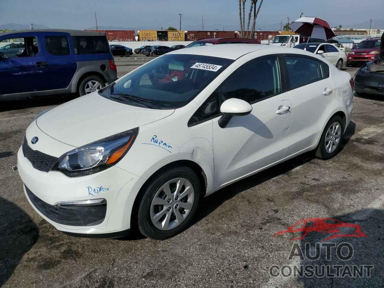 KIA RIO 2017 - KNADM4A30H6040039