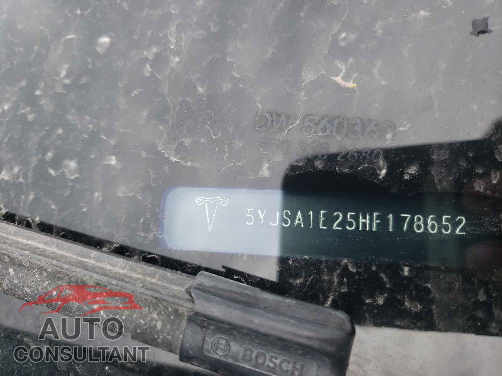 TESLA MODEL S 2017 - 5YJSA1E25HF178652