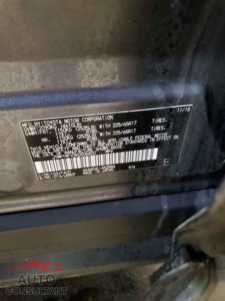 TOYOTA RAV4 2019 - JTMP1RFV2KD006820
