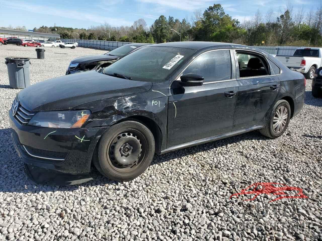 VOLKSWAGEN PASSAT 2014 - 1VWAS7A35EC043347