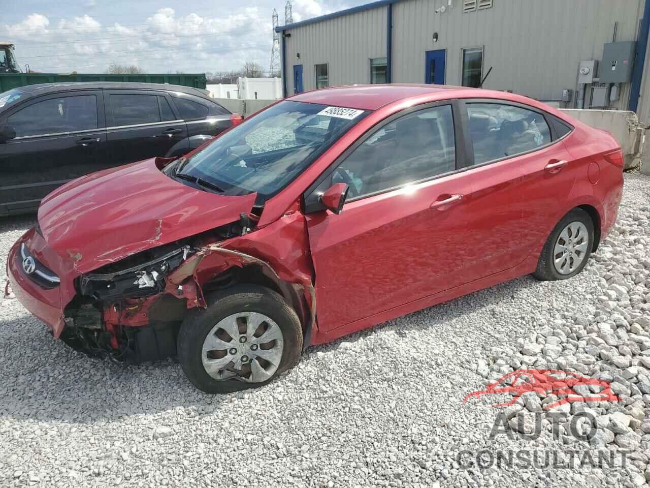 HYUNDAI ACCENT 2016 - KMHCT4AE6GU120647