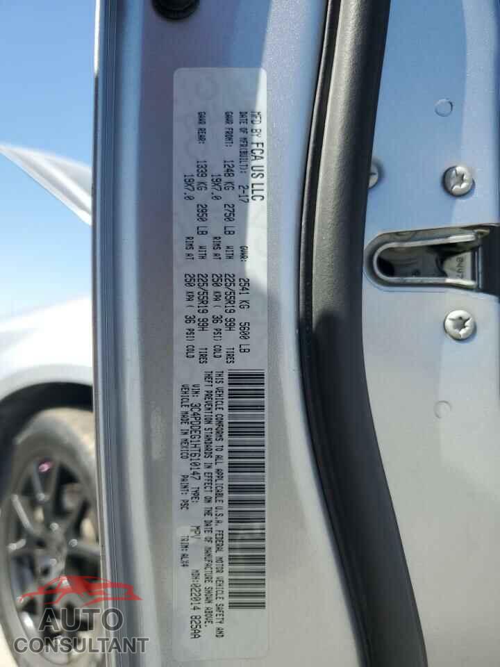 DODGE JOURNEY 2017 - 3C4PDDEG1HT610147