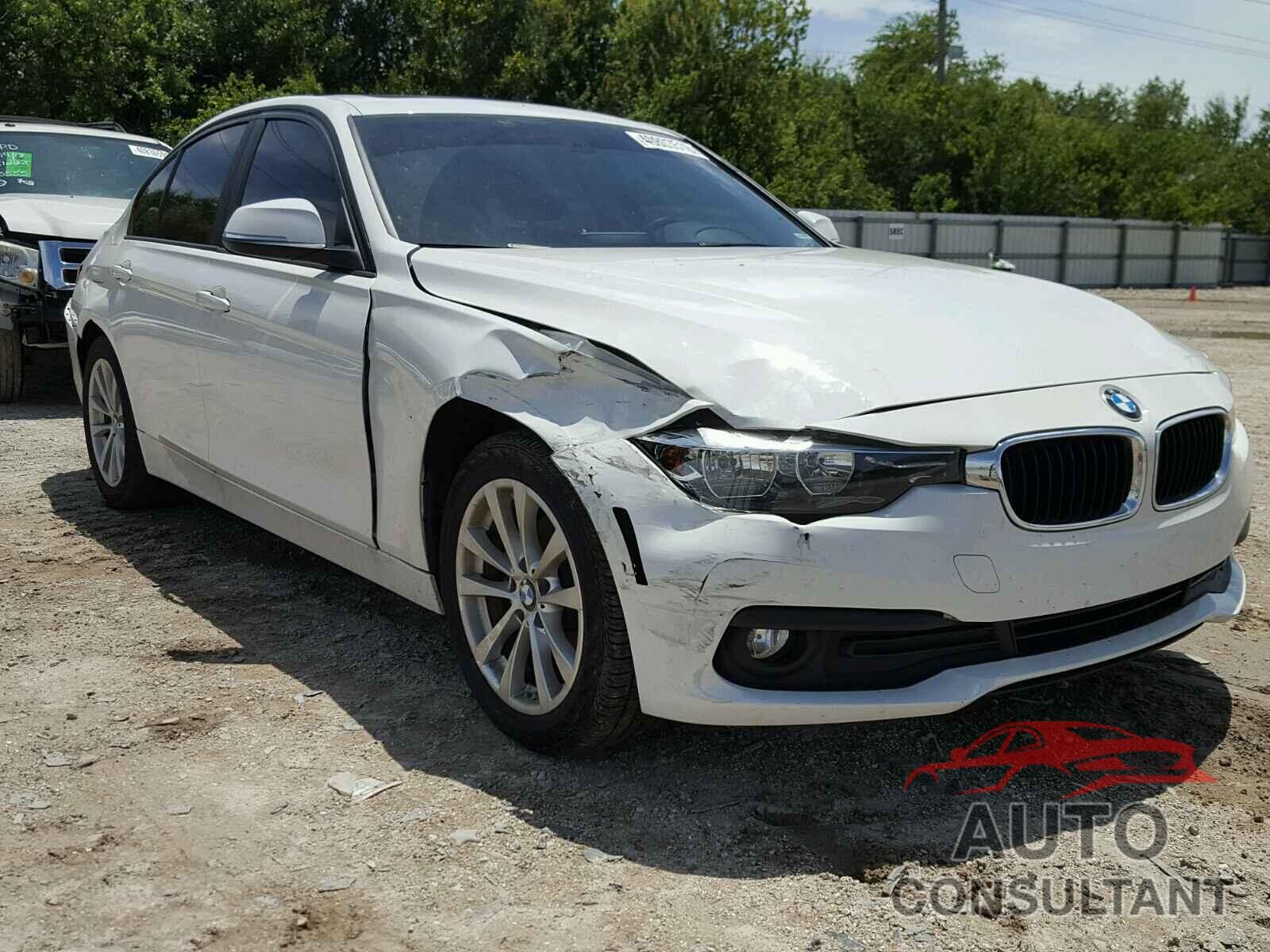 BMW 3 SERIES 2017 - WBA8E1G54HNU13272