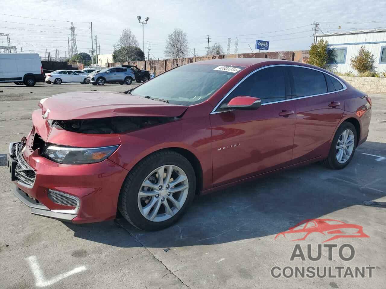 CHEVROLET MALIBU 2017 - 1G1ZE5STXHF160854