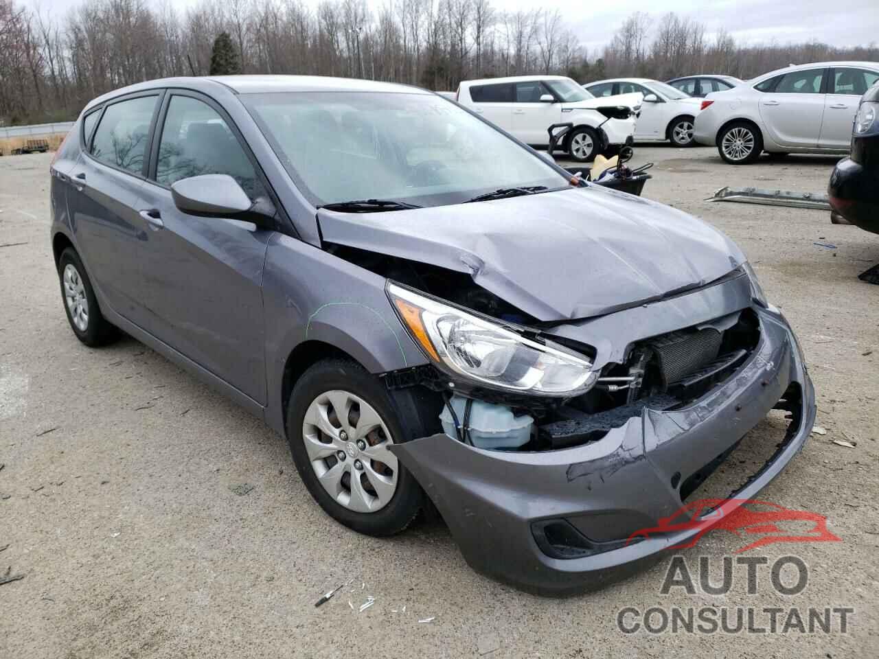 HYUNDAI ACCENT 2017 - KMHCT5AE9HU335432