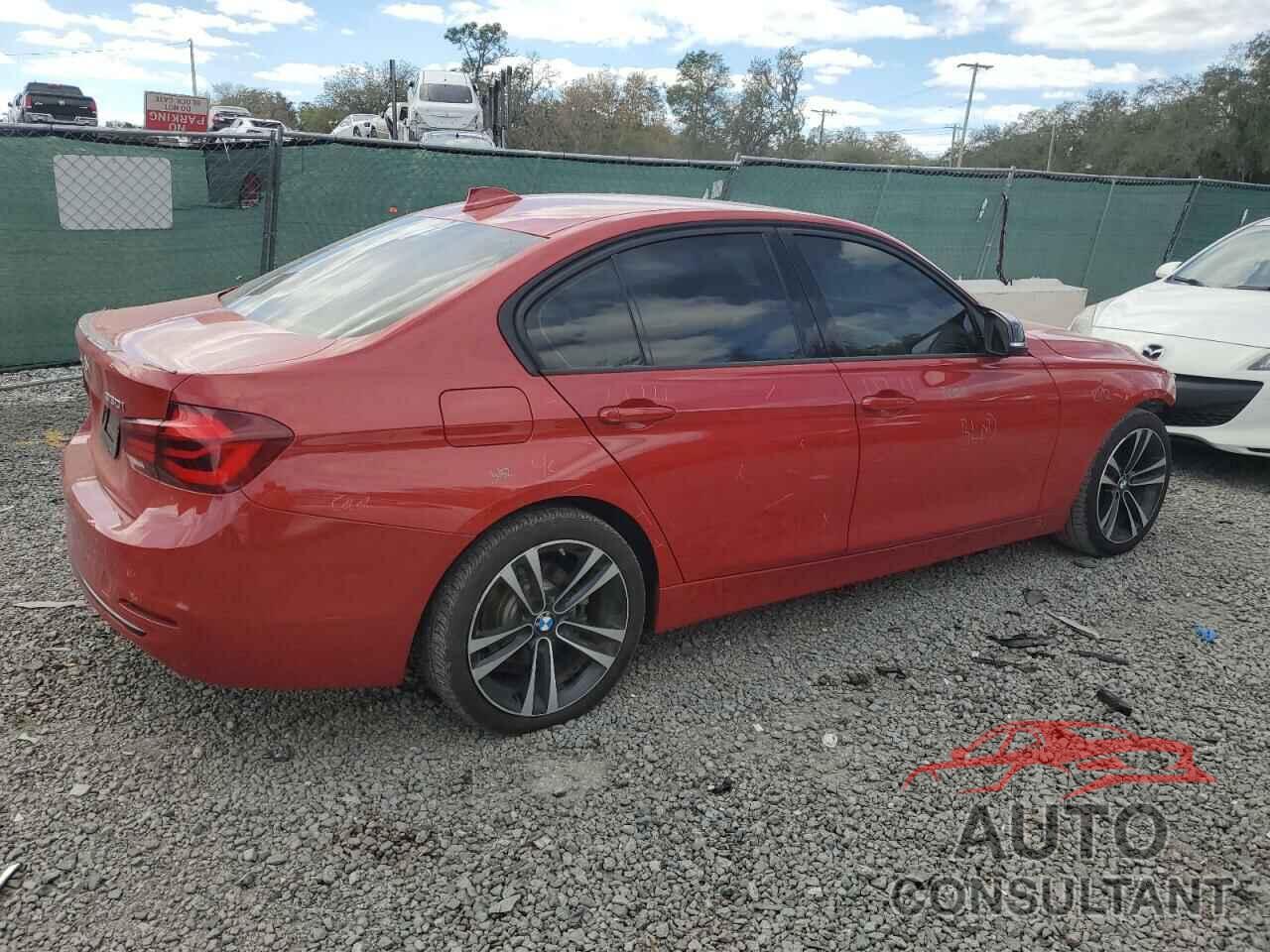 BMW 3 SERIES 2018 - WBA8D9C56JEM32919