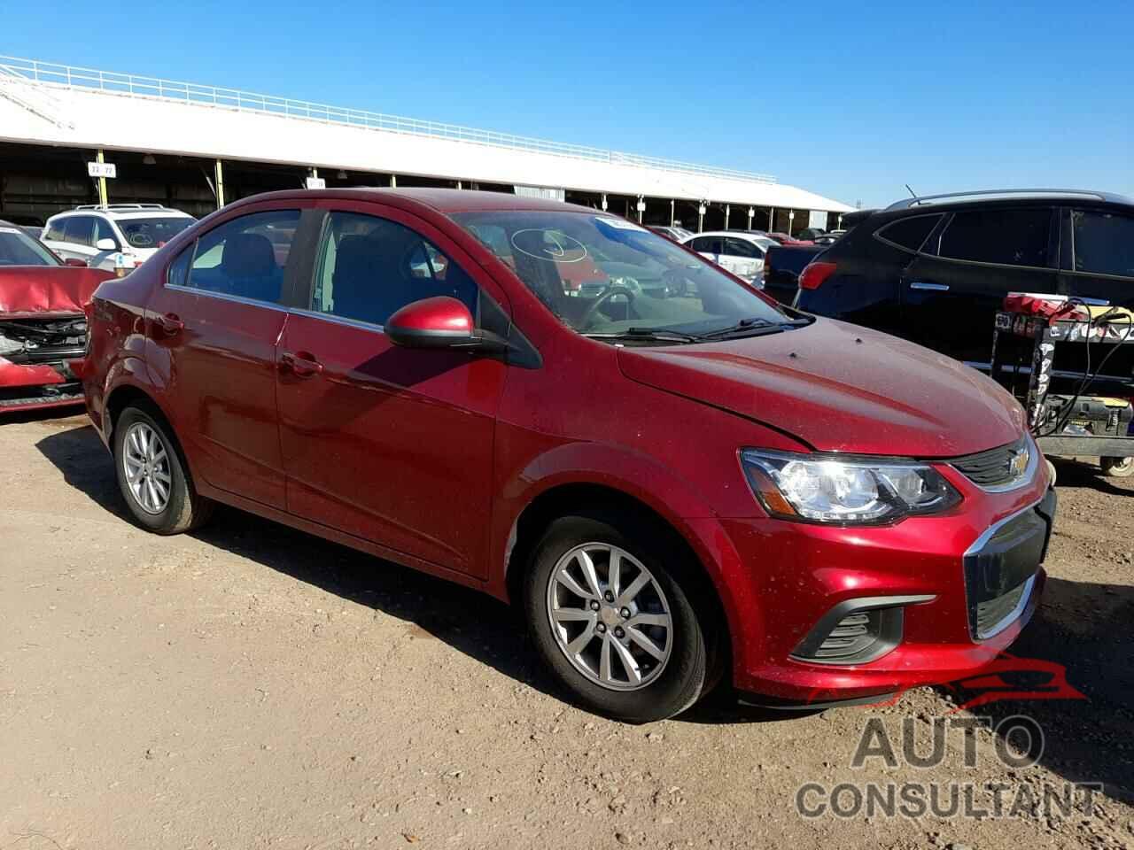 CHEVROLET SONIC 2019 - 1G1JD5SB8K4133968