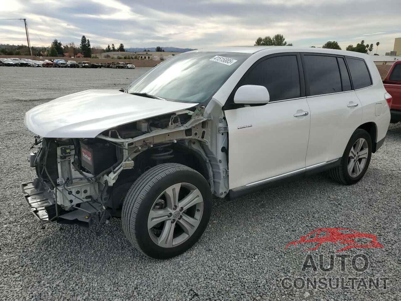 TOYOTA HIGHLANDER 2013 - 5TDYK3EH5DS142246
