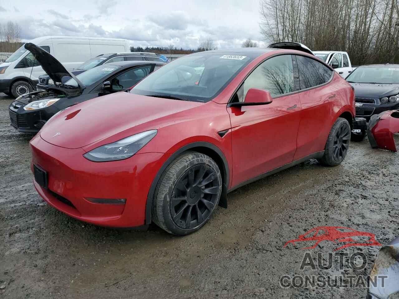 TESLA MODEL Y 2022 - 7SAYGDEE0NF557433