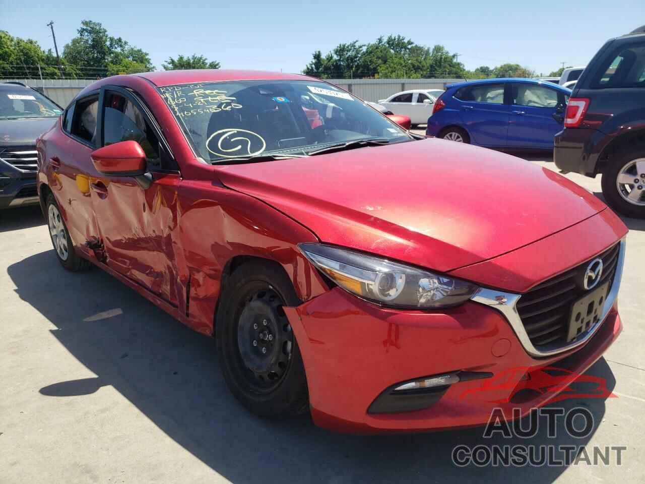 MAZDA 3 2018 - 3MZBN1U79JM234074