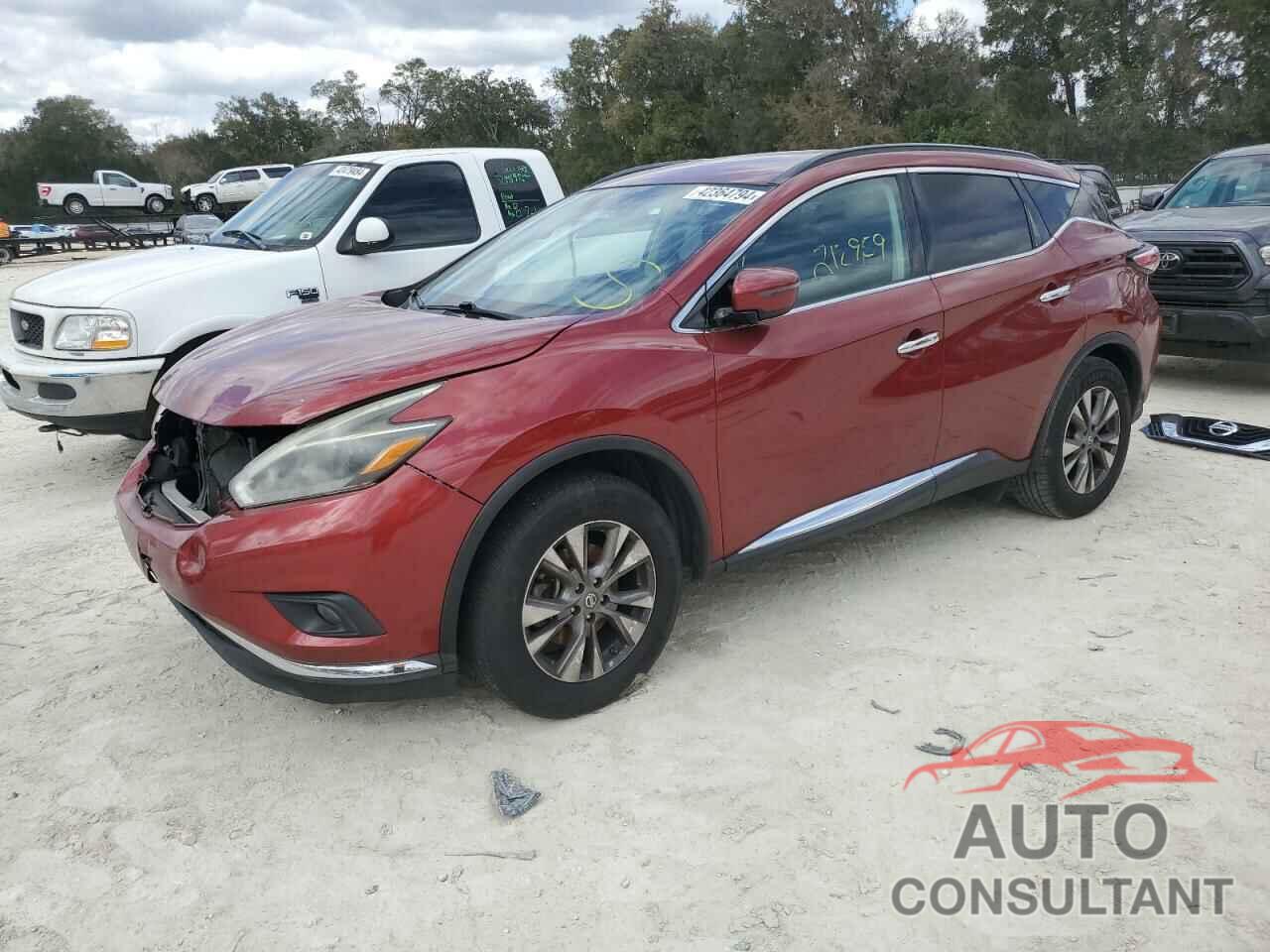 NISSAN MURANO 2018 - 5N1AZ2MG9JN117279