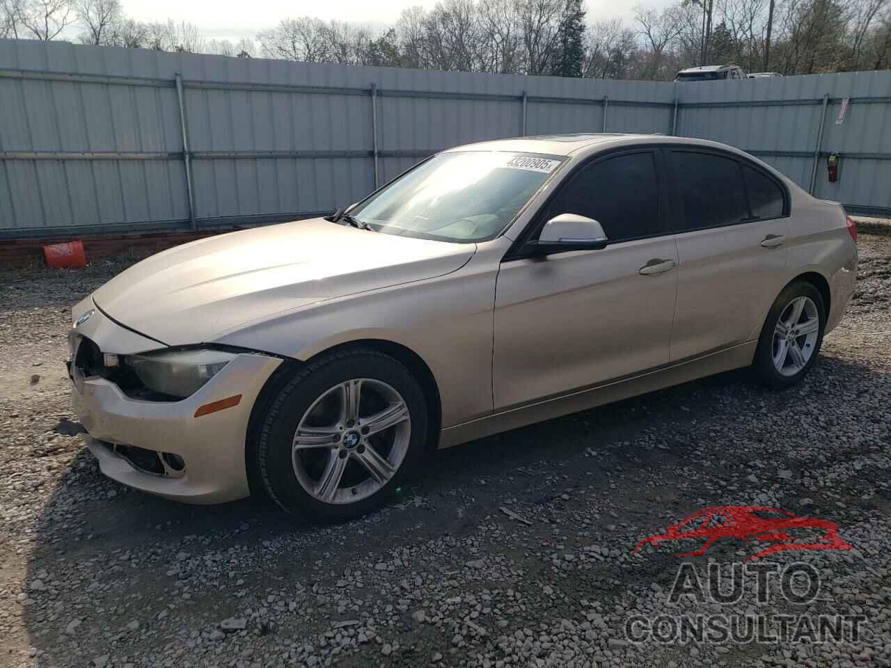 BMW 3 SERIES 2013 - WBA3C1C55DF444427