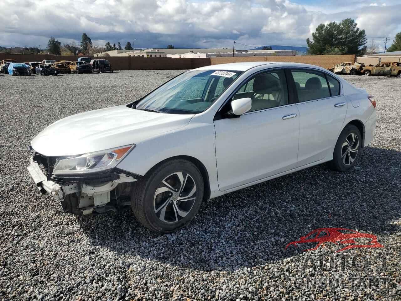 HONDA ACCORD 2016 - 1HGCR2F39GA165406