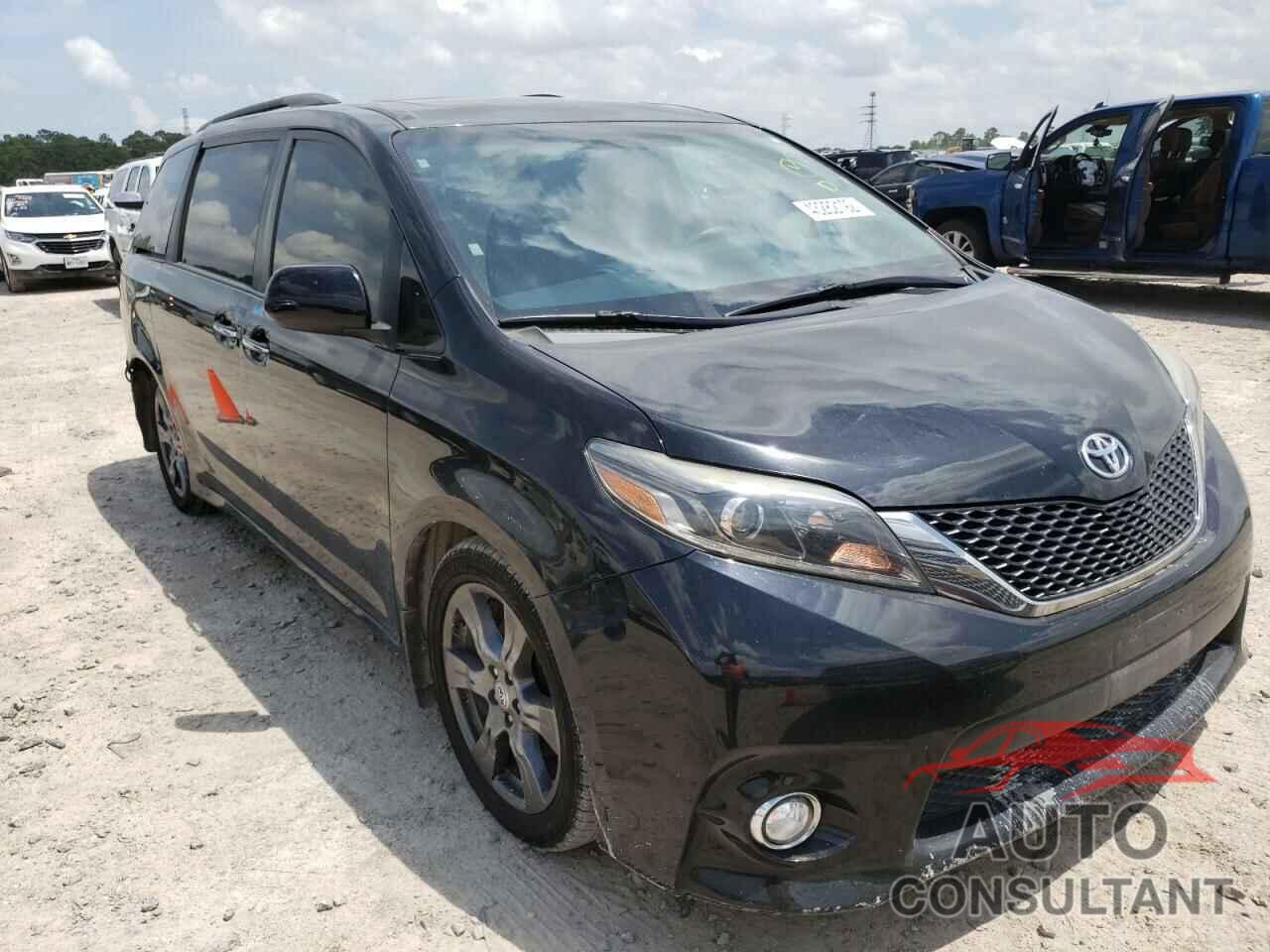 TOYOTA SIENNA 2017 - 5TDXZ3DC2HS779114