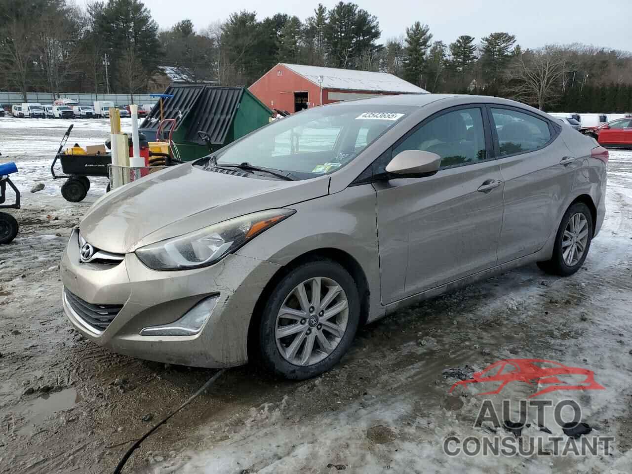 HYUNDAI ELANTRA 2014 - 5NPDH4AEXEH475029