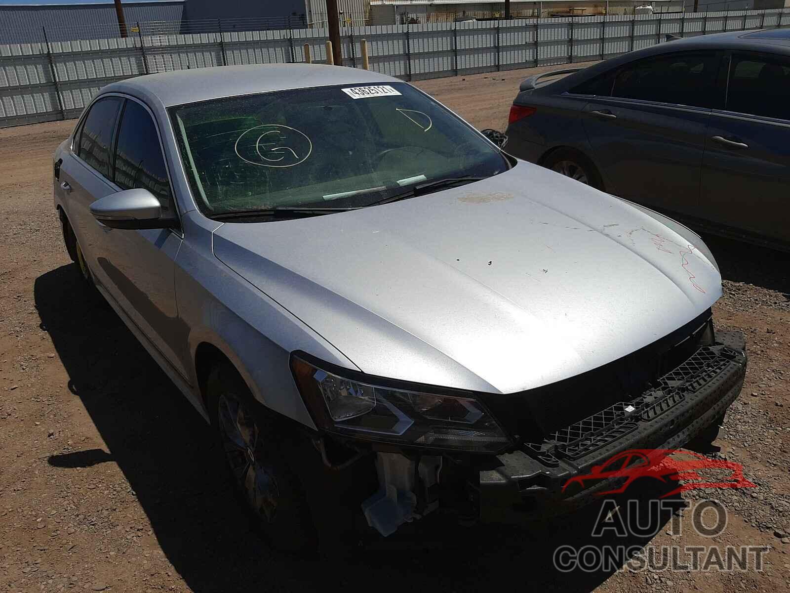 VOLKSWAGEN PASSAT 2016 - 1VWAT7A30GC037939