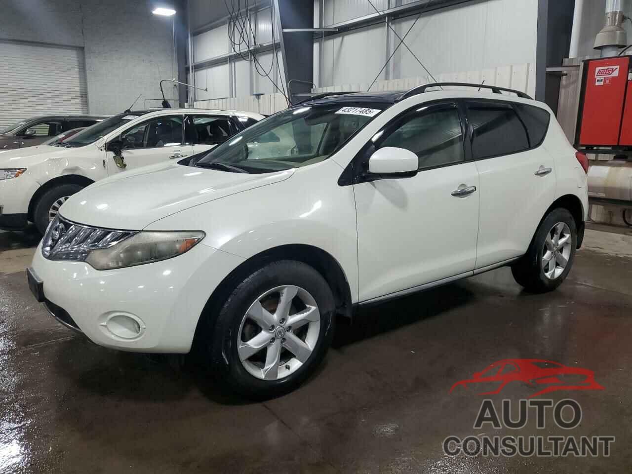 NISSAN MURANO 2009 - JN8AZ18W69W131523