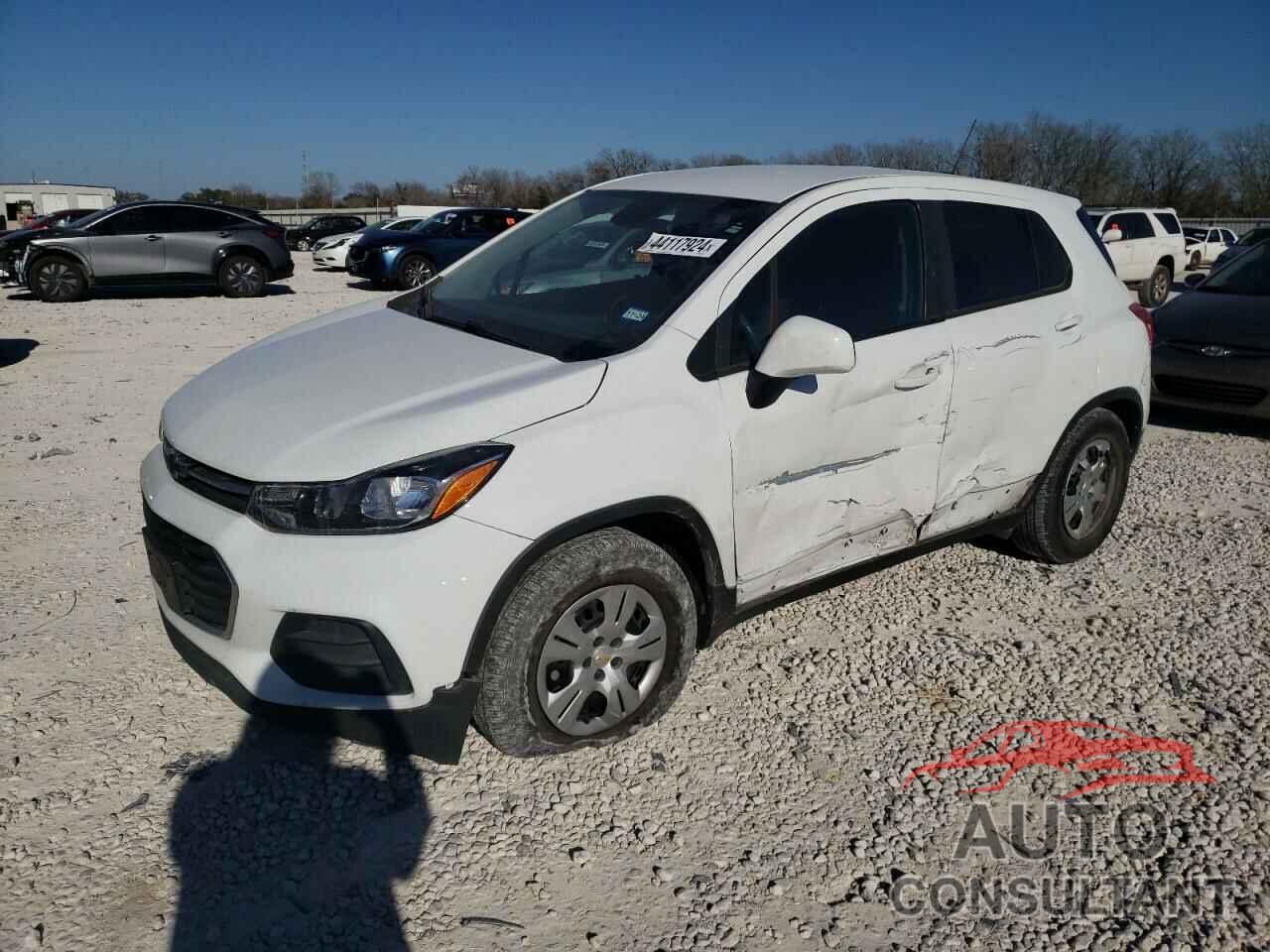 CHEVROLET TRAX 2017 - 3GNCJKSB2HL267473