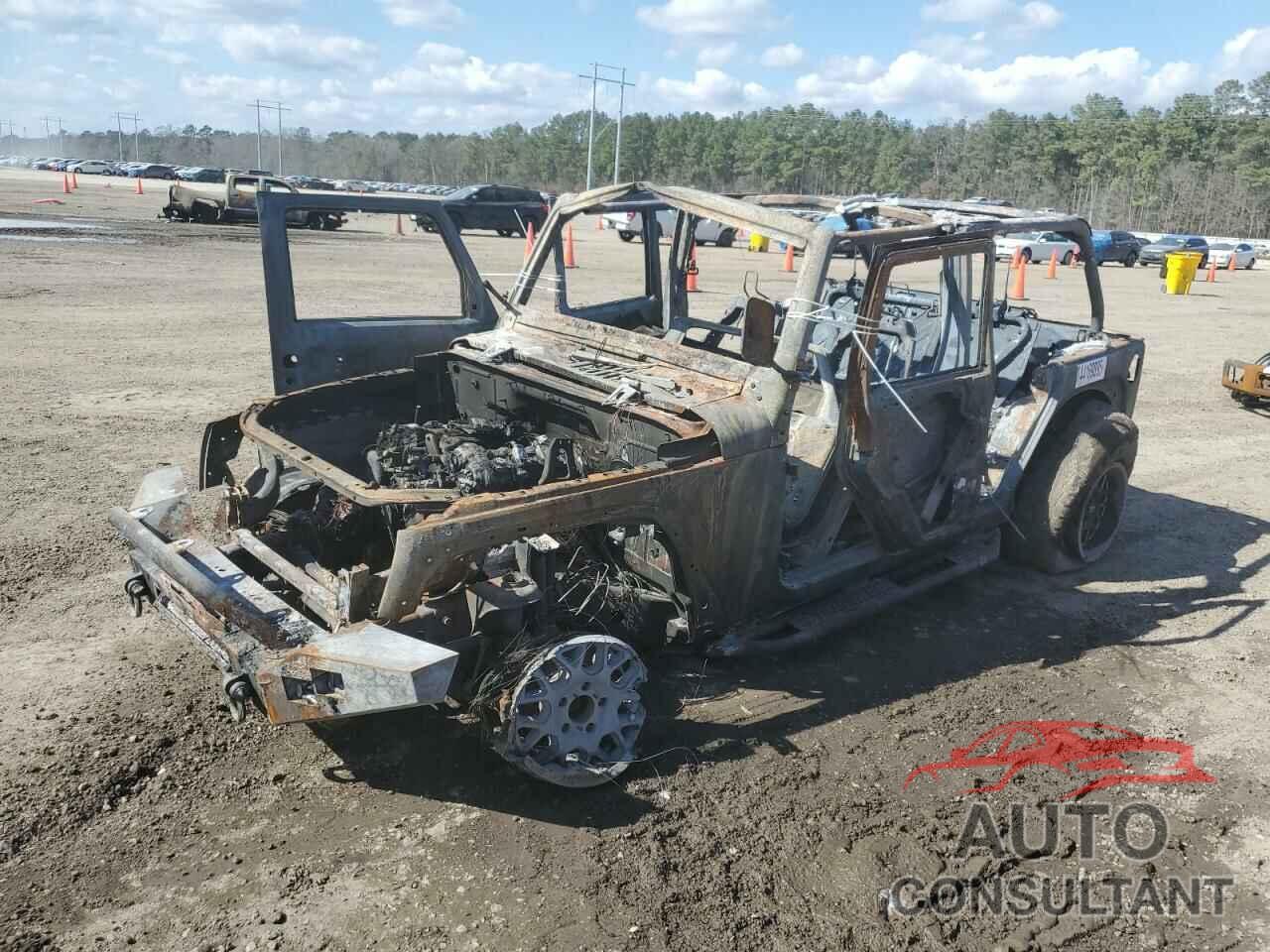 JEEP WRANGLER 2017 - 1C4BJWDG0HL554097