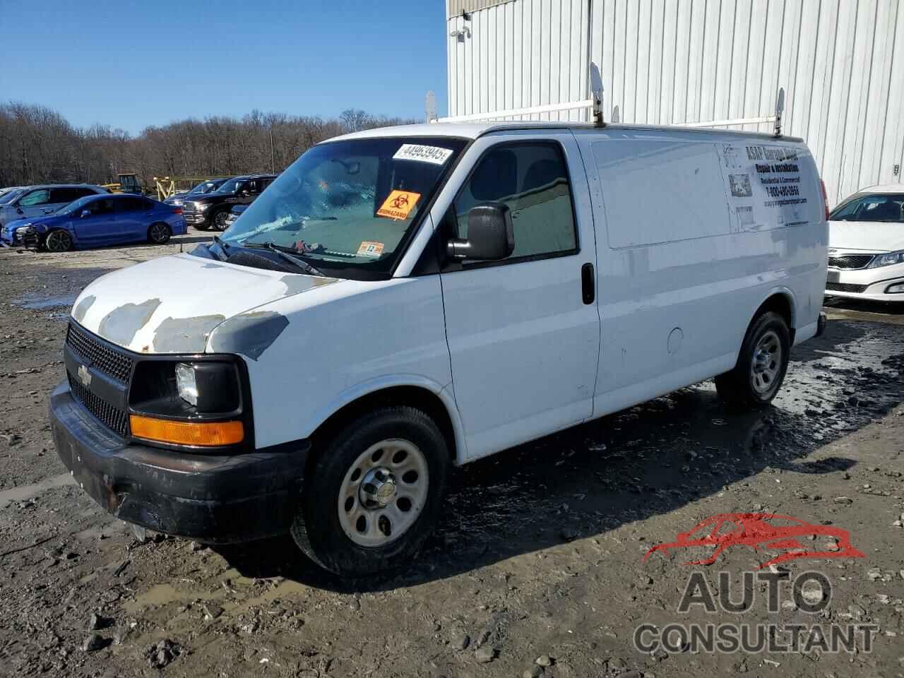 CHEVROLET EXPRESS 2012 - 1GCSGAFX8C1107214